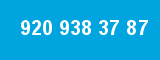 920 938 37 87 920 938 37 87
